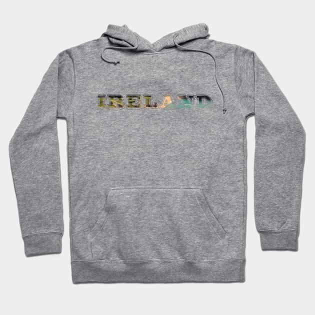 Love Ireland Travel T-shirt Hoodie by cricky